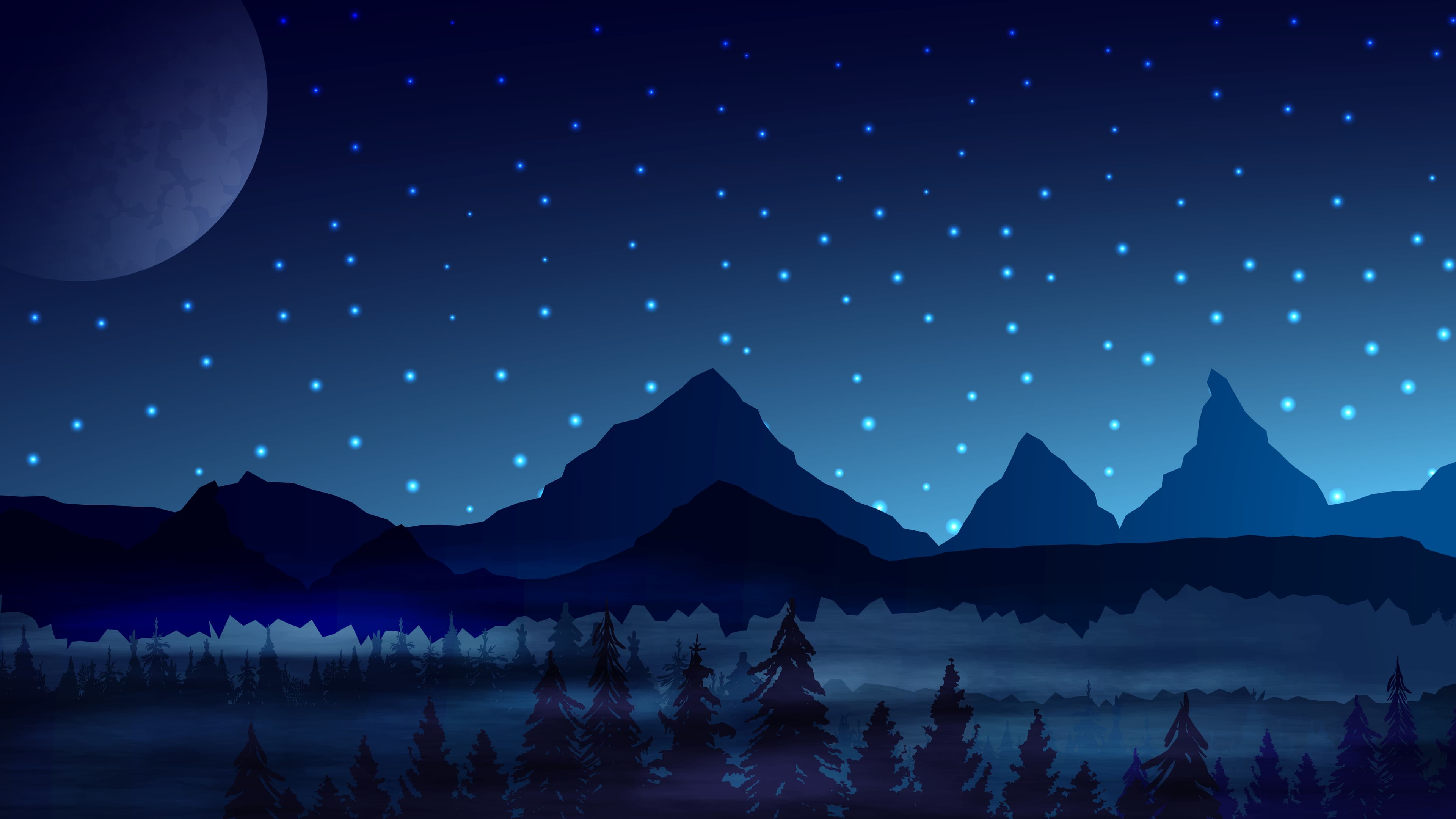 Illustration showing AI analyzing passenger trip data during night time